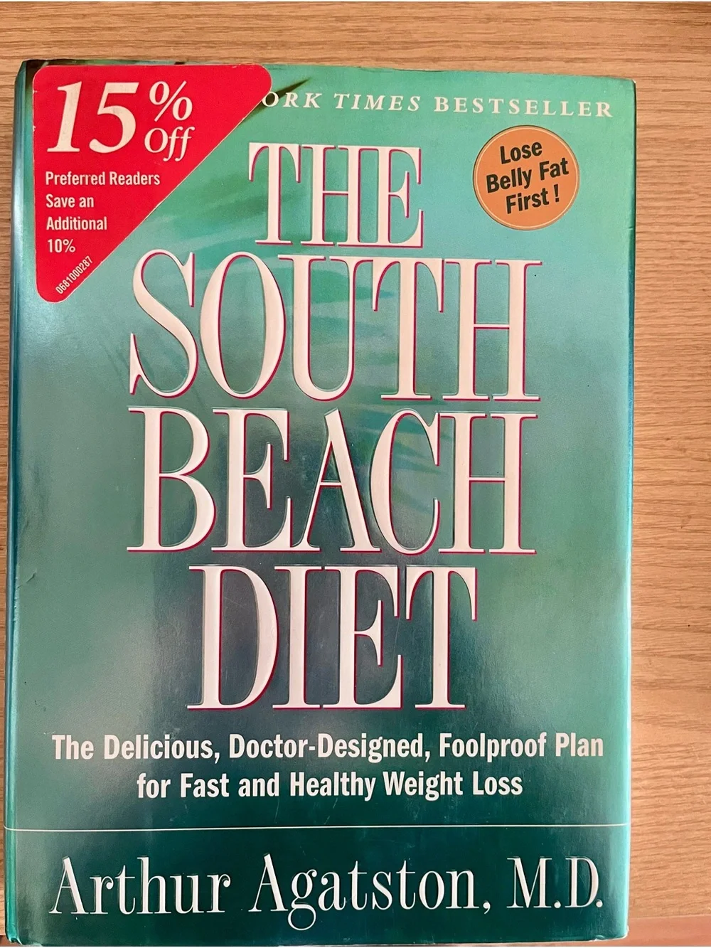 The South Beach Diet by Arthur Agatston - Teal Hardcover